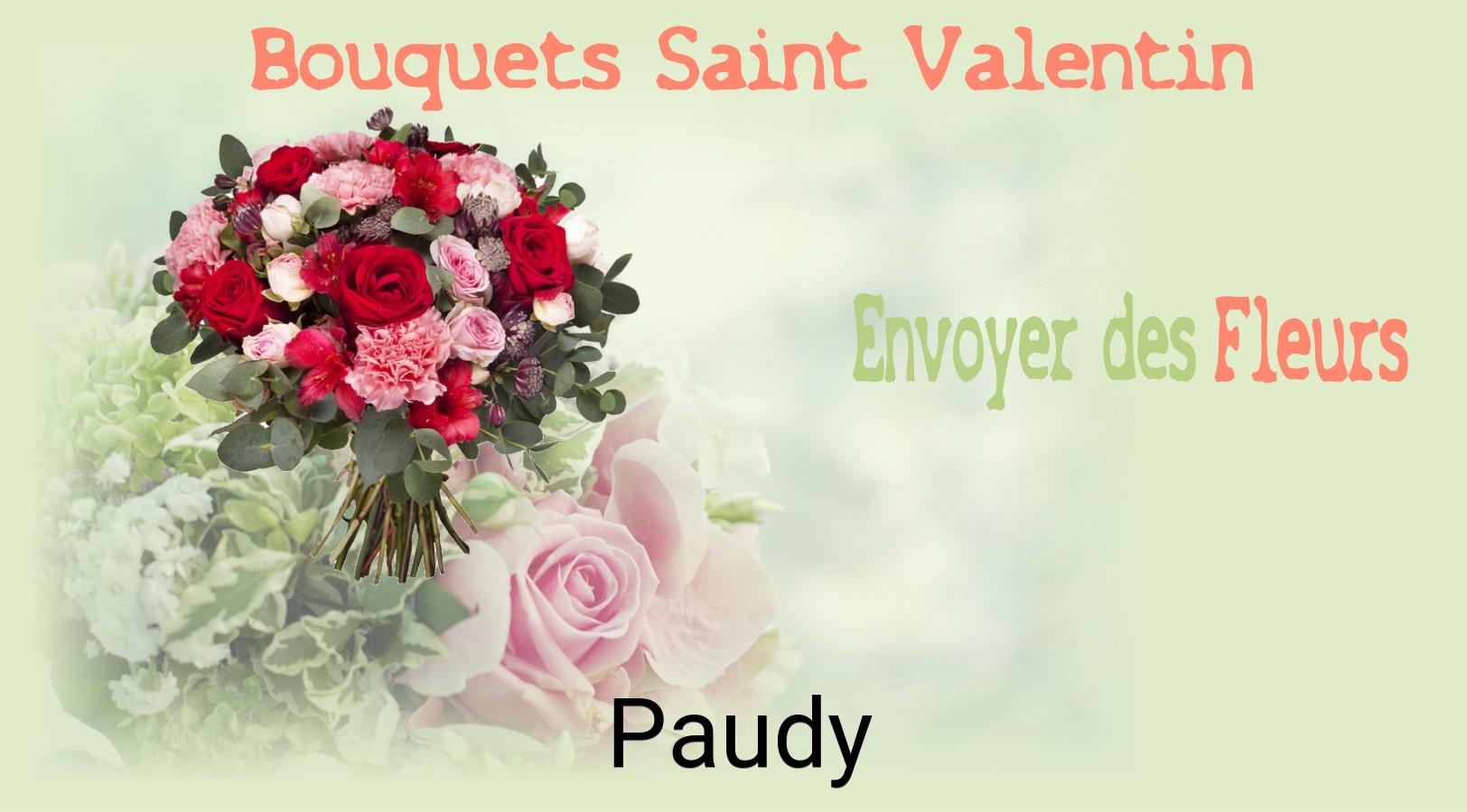 Roses de Saint-Valentin livrées à Paudy